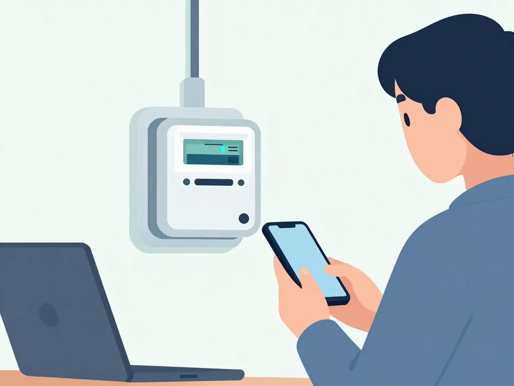 Scène vérification compteur 11h44 evozen