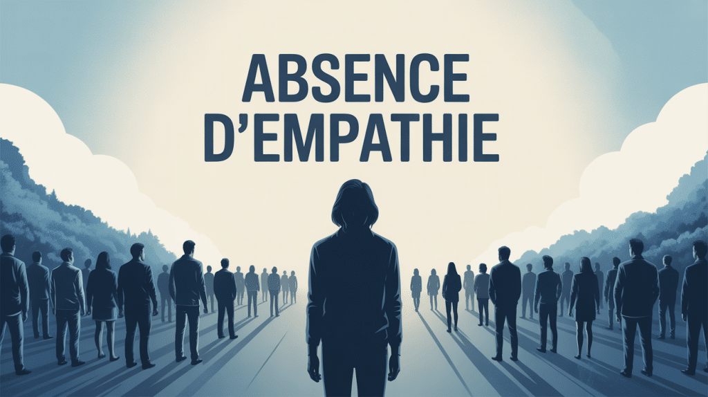 absence d'empathie causes image centrale style froid