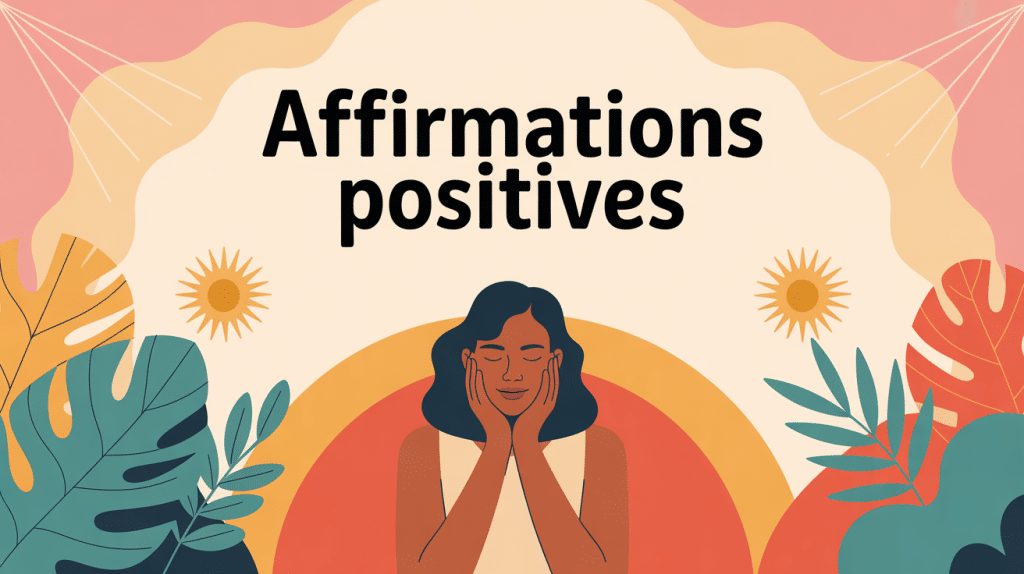 affirmation positive positivia.fr bien-être illustration