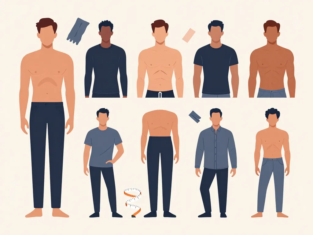Styles et coupes de bodies pour homme selon morphologie