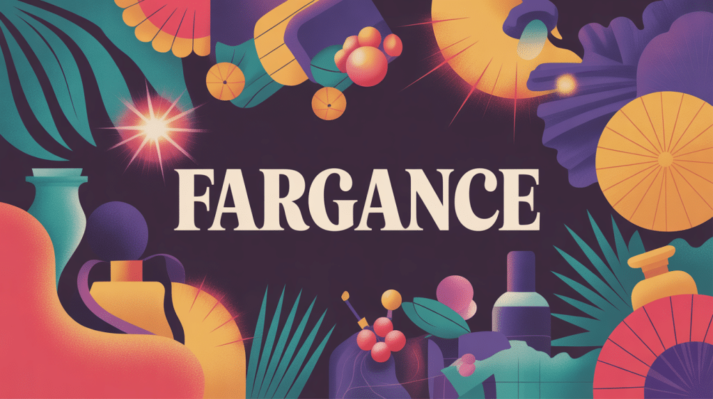 fargance illustration branding fragrance