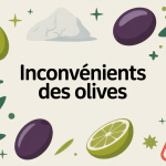 Illustration sur les inconvénients des olives pour la santé