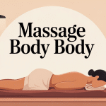 illustration massage body body ambiance détente
