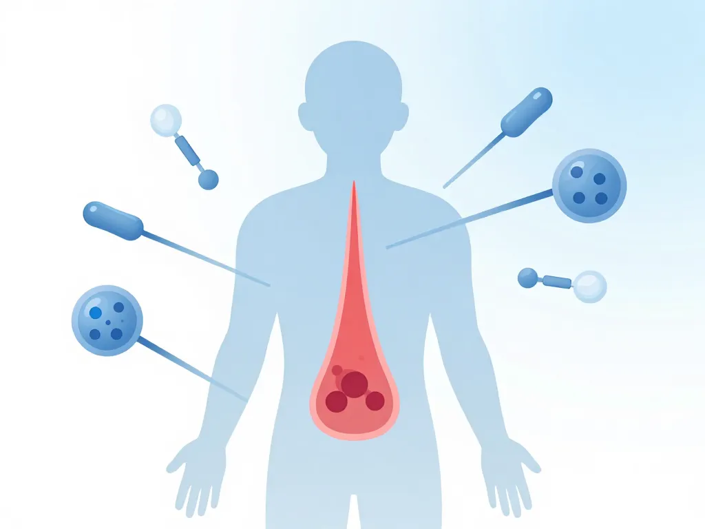 diagramme stress et pic monoclonal plasma cellulaire