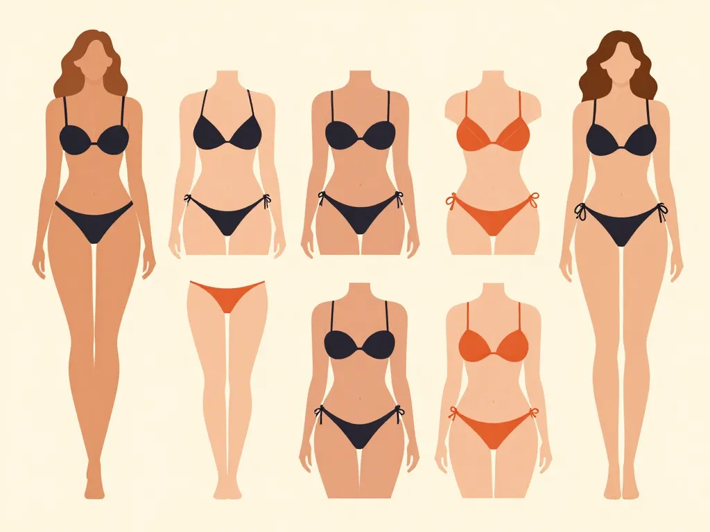 type d'épilation maillot styles et coupes visuel