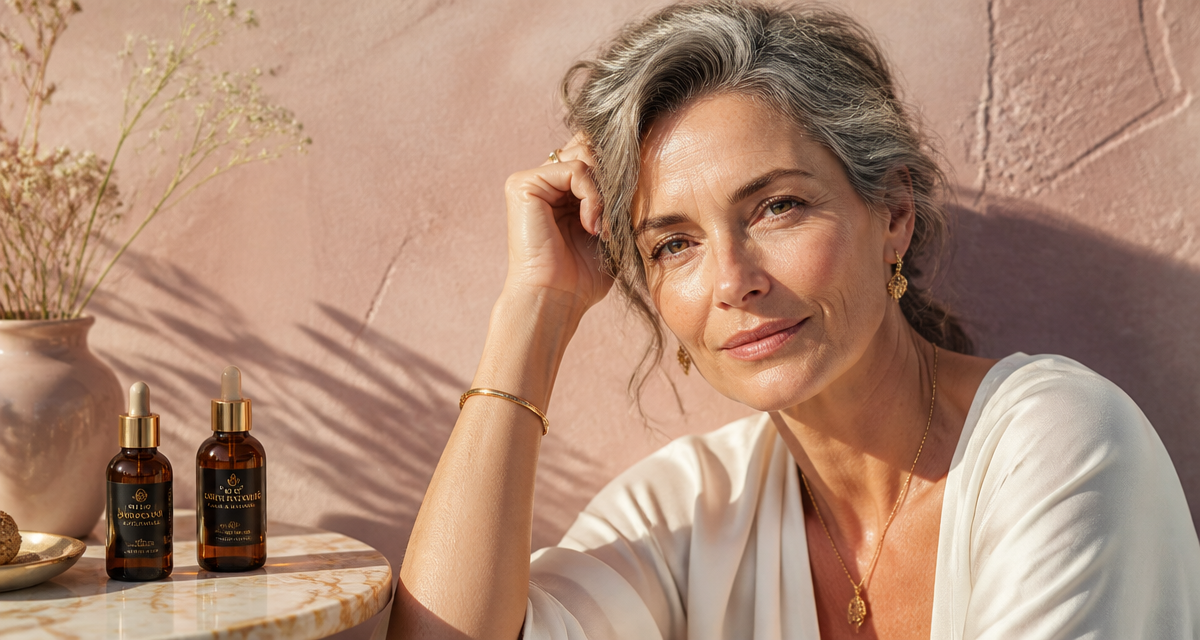 meilleure huile visage peau mature femme