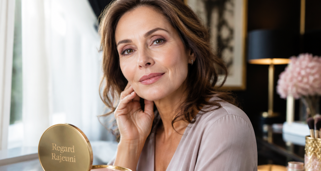 Paupières tombantes photos femme mature avant après