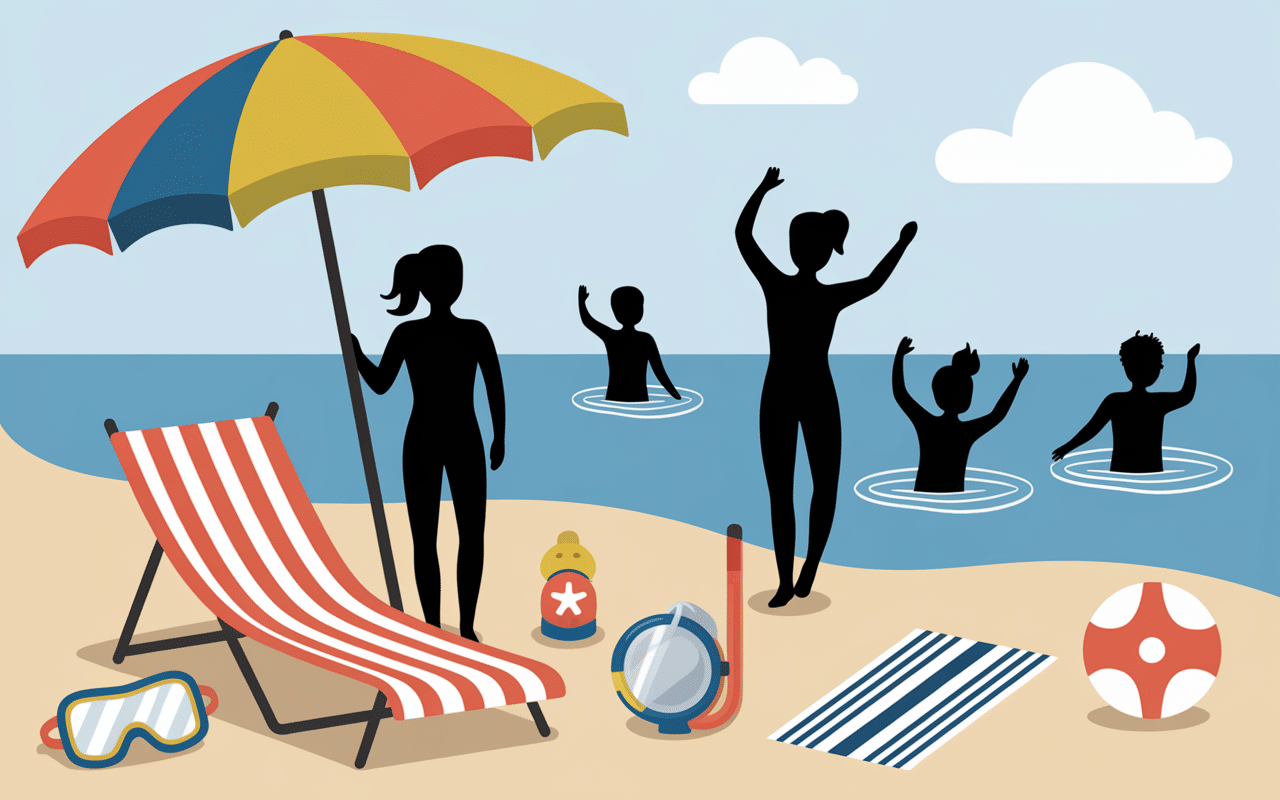 Loisirs baignade et snorkeling plage de Tenutella