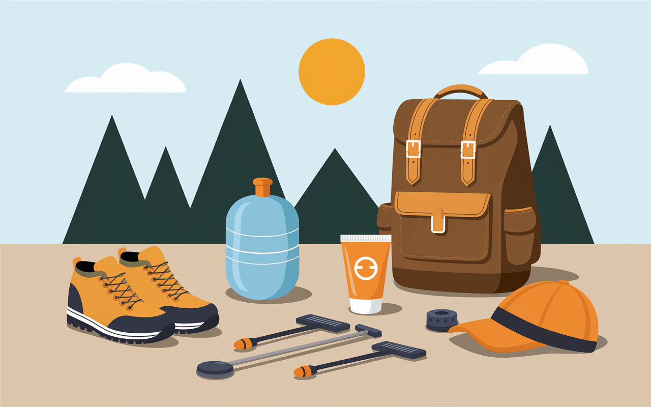 Équipements randonnée canyon du diable