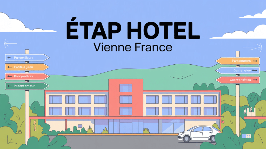 façade etap hotel vienne france parking moderne