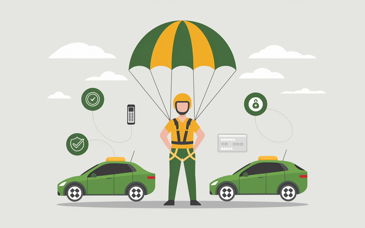 Materiel securite parachute ascensionnel controle