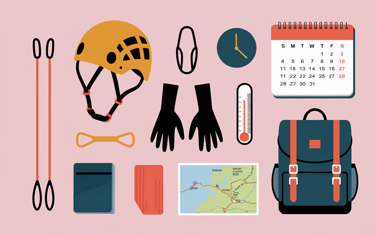 Equipement préparation via ferrata Dordogne conseils pratiques