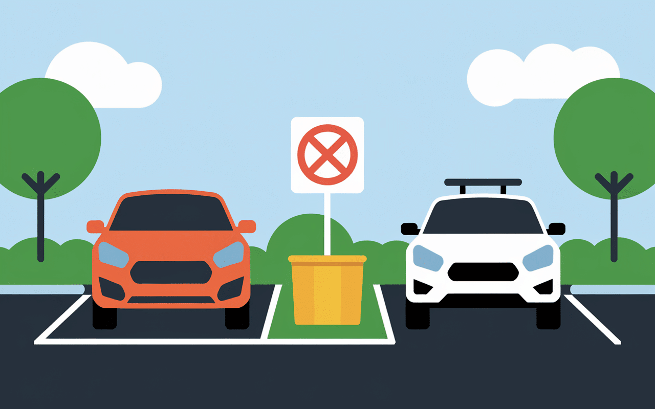 parking des trois pignons stationnement autorisé et interdit