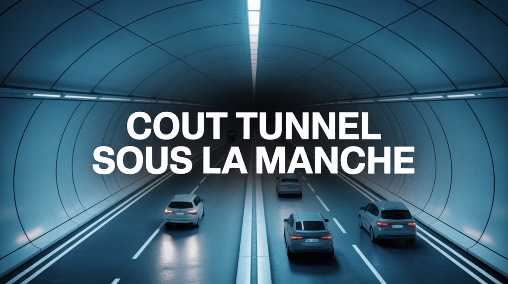 tunnel sous la manche tarif illustration moderne