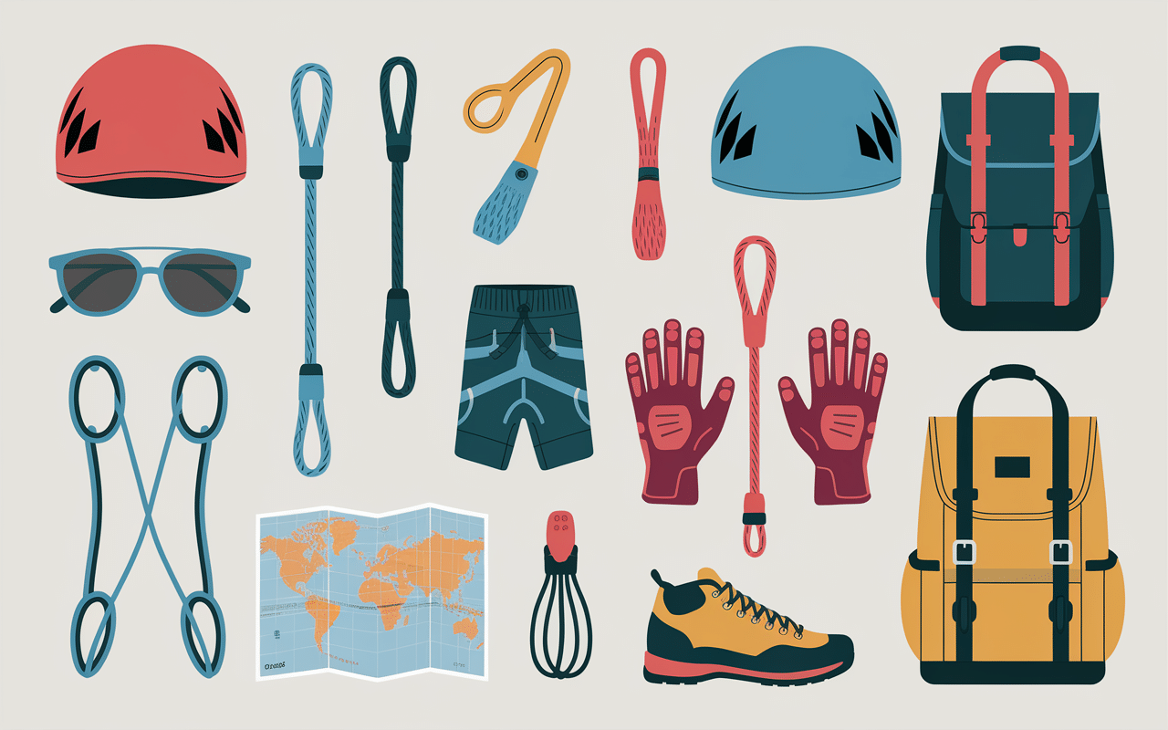 équipements via ferrata Mazamet sécurité sortie