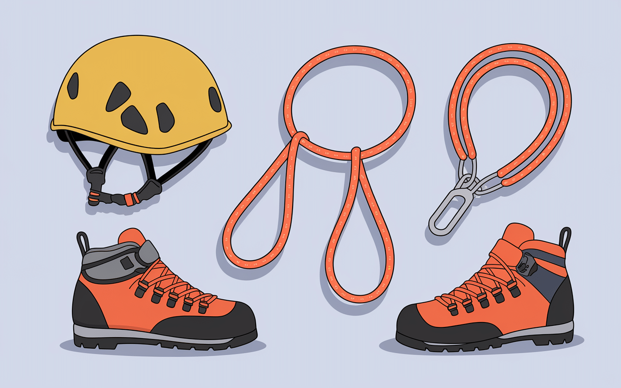 via ferrata ornans casque harnais longe chaussures