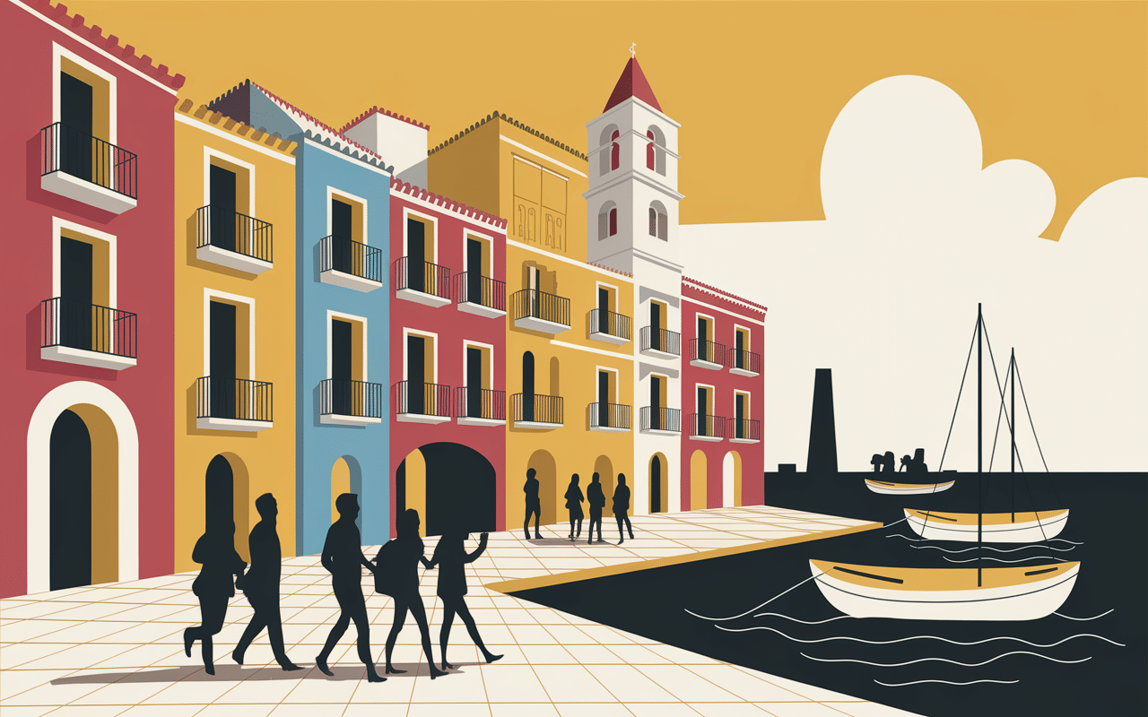 Ville Trapani centre historique ruelles port animations