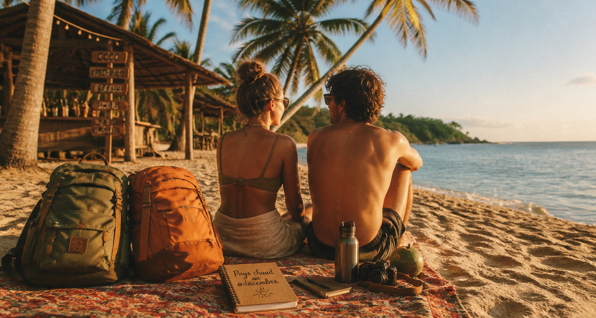 Pays chaud en décembre pas cher couple plage