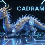 cadramon créature dragon électrique mystérieuse