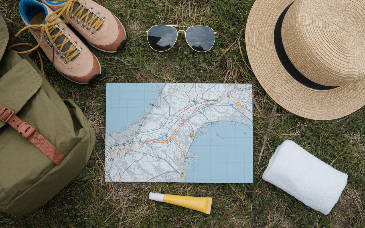 equipement randonnee cascate di radule