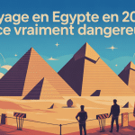 est-ce dangereux de partir en égypte en ce moment 2024 illustration pyramides sécurité