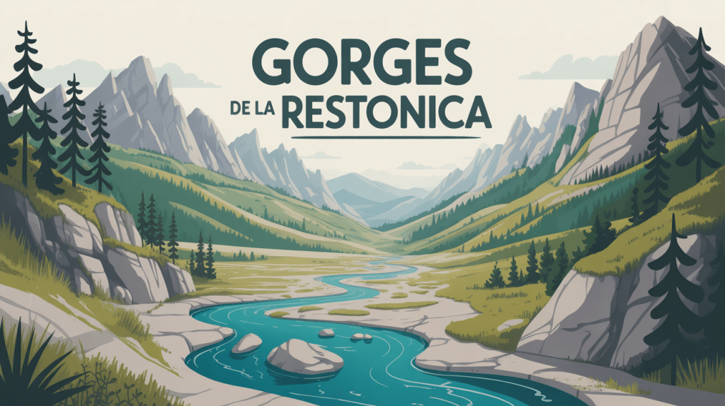 Vue panoramique gorges de la Restonica - tragone di a Restonica