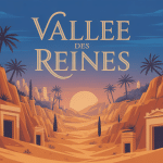 panorama vallée des reines au crépuscule