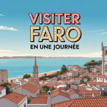 Visiter Faro en 1 jour illustration panoramique