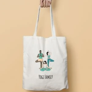 Tote bag #1 -  Yogi Family (épuisé)