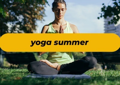 Programme yoga summer 🌞