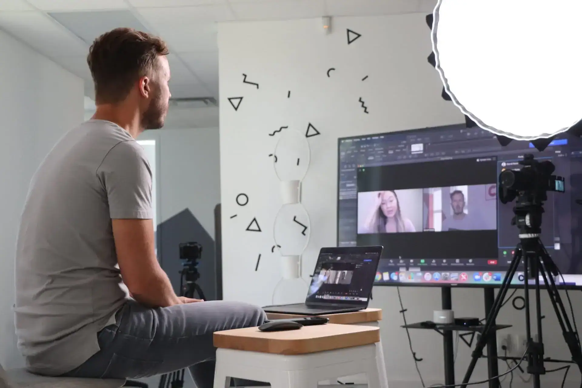 Video content creation for online platforms.
