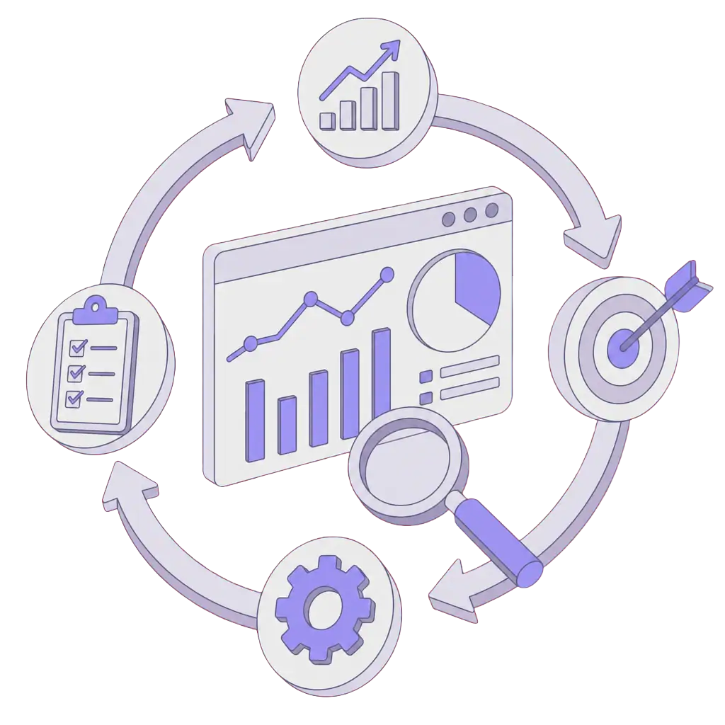 Data analysis and reporting tools for marketing insights.