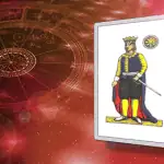 Re di Denari, carta napoletana, simbolo di ricchezza e potere nelle carte da gioco.