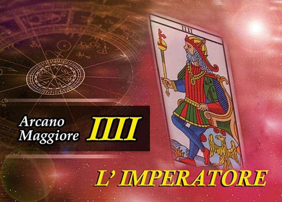 Imperatore dei Tarocchi, simbolo di autorità e stabilità.
