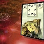 Carta delle Sibille: Montagna, simbolo di sfide e crescita spirituale.