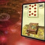 Sibilla 26, carta delle Sibille, simboli di intuizione e destino.