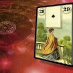 Tarocchi delle Sibille, Dama in carte di divinazione.