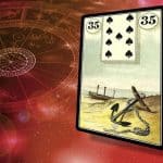 Ancora di Sibille, simbolo di speranza e rinnovamento nelle carte divinatorie.