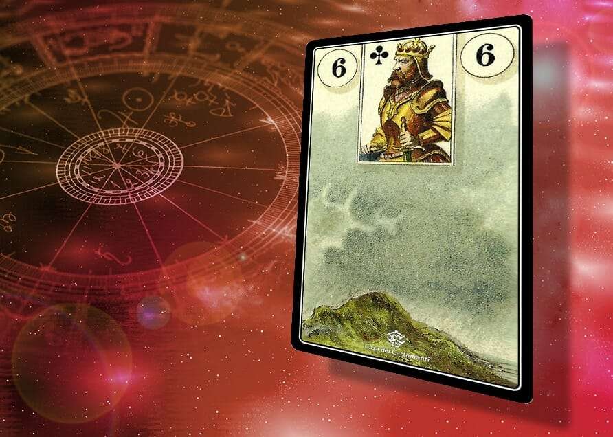 Sibilla con nuvole sullo sfondo, simbolo di intuizione e mistero.
