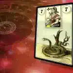 Serpente delle Sibille, simbolo di trasformazione e mistero nelle carte divinatorie.