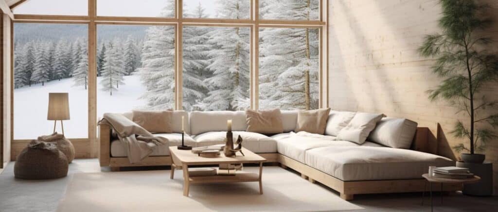 Casa nórdica de madera