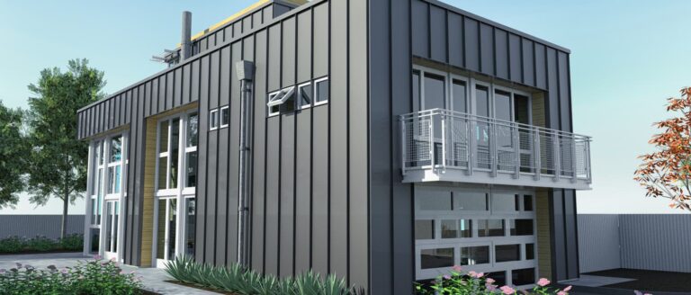 Casas prefabricadas de paneles de metal