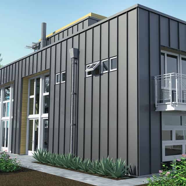 Casas prefabricadas de paneles de metal