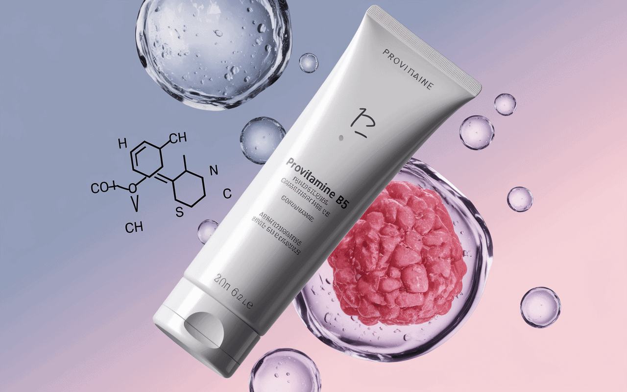 Tube Bepanthen pommade avec formule chimique B5