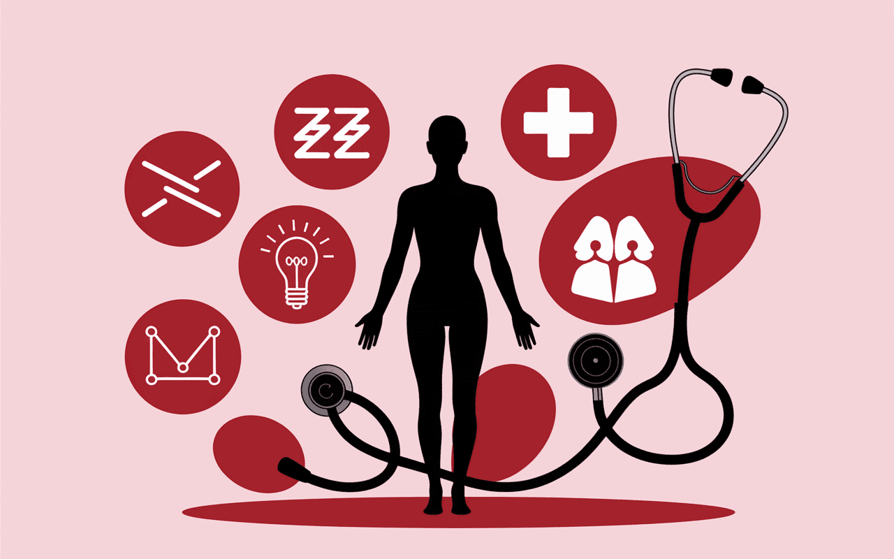 Illustration médicale risques régime militaire