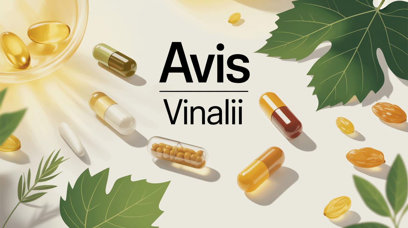 vinali avis gélules et éléments botaniques