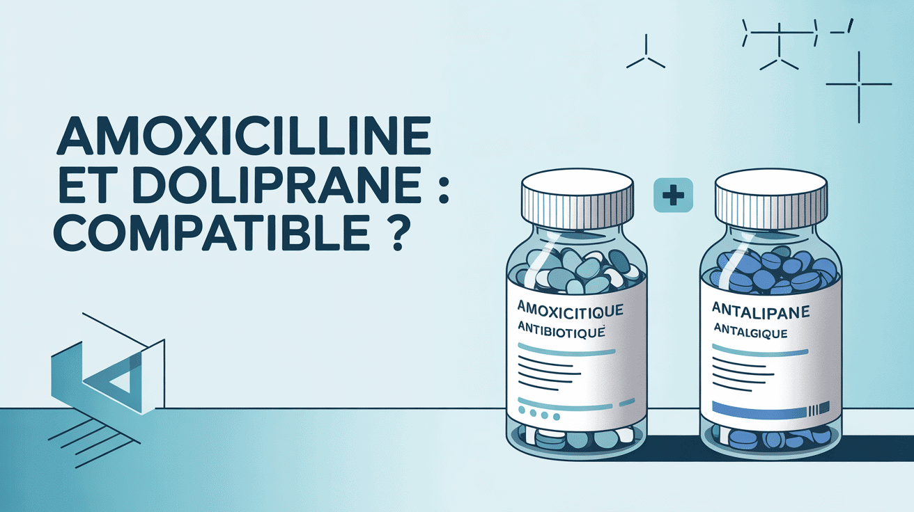 compatibilité amoxicilline et doliprane