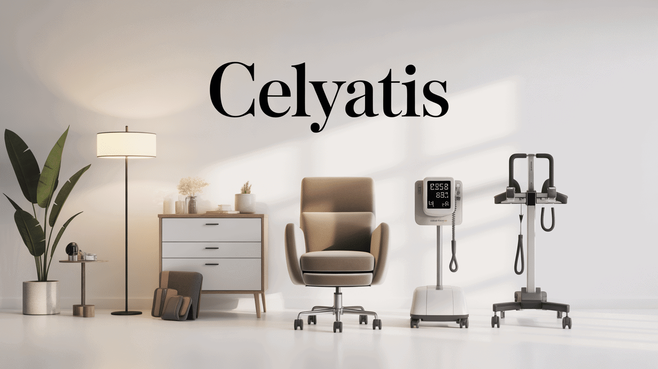 celyatis matériel médical design fauteuil tensiometre massage