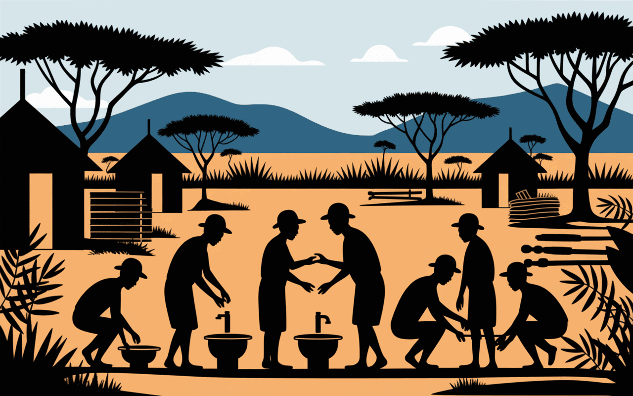 global sanitation fund construction sanitaires village