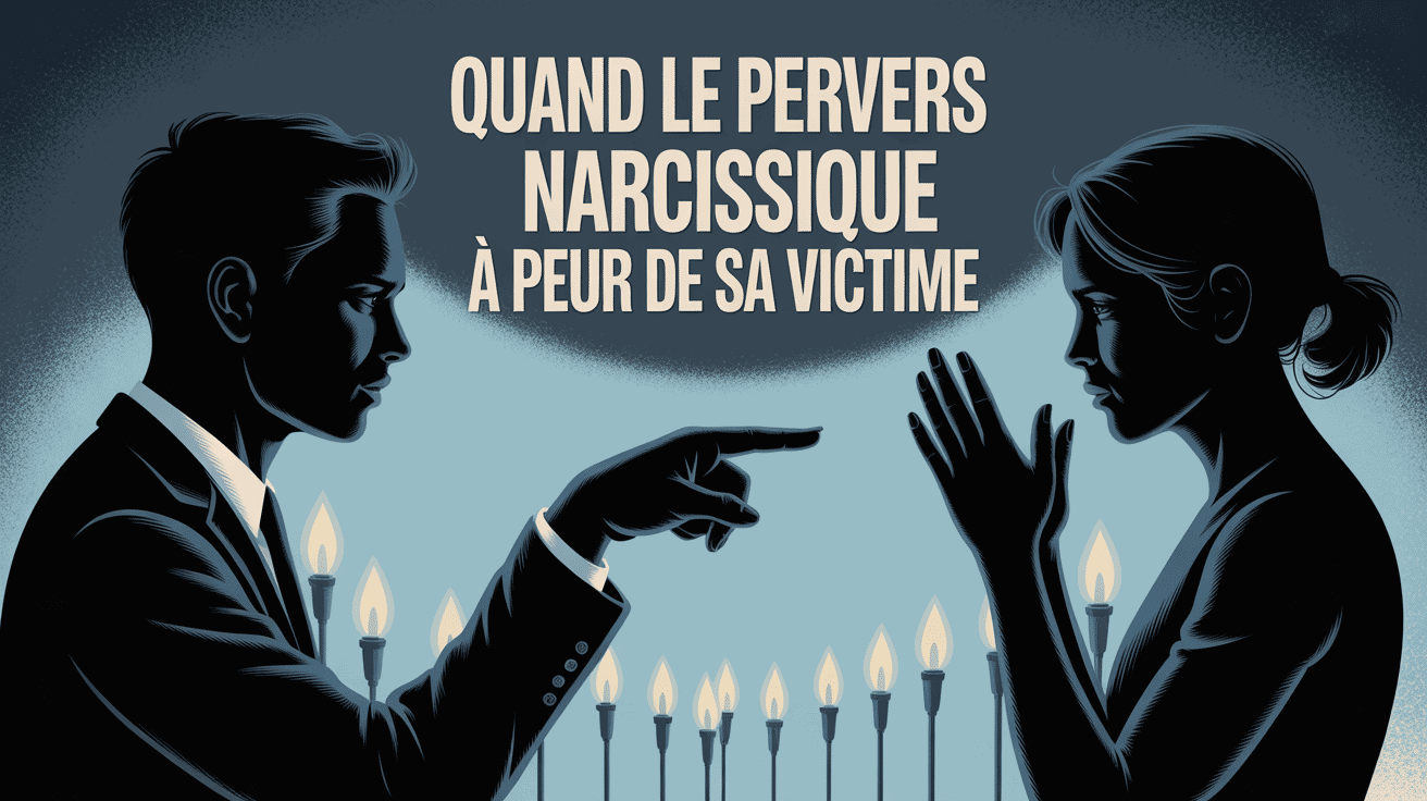 quand le pn a peur de sa proie image tension silhouettes